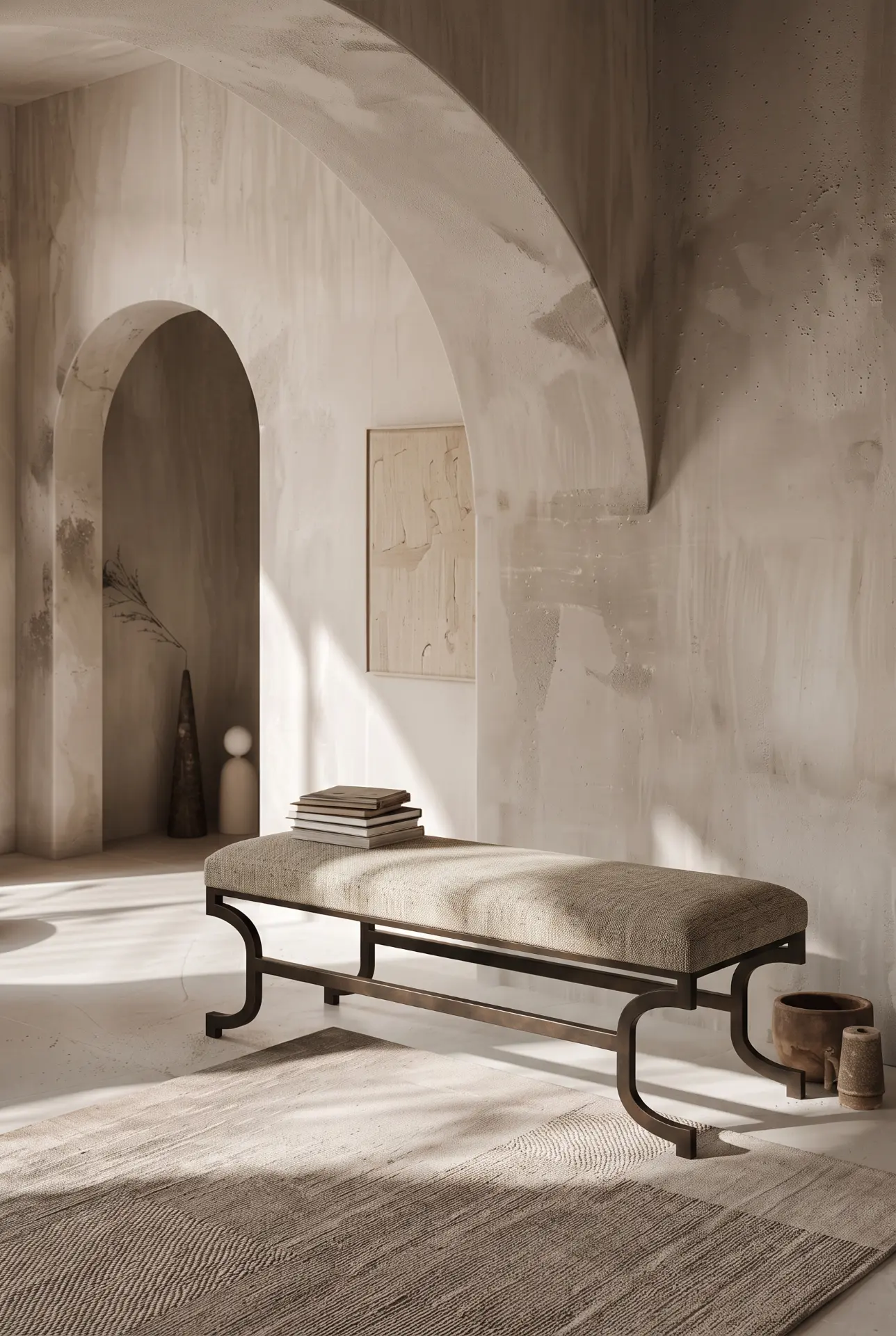 Horseshoe in an interior setting