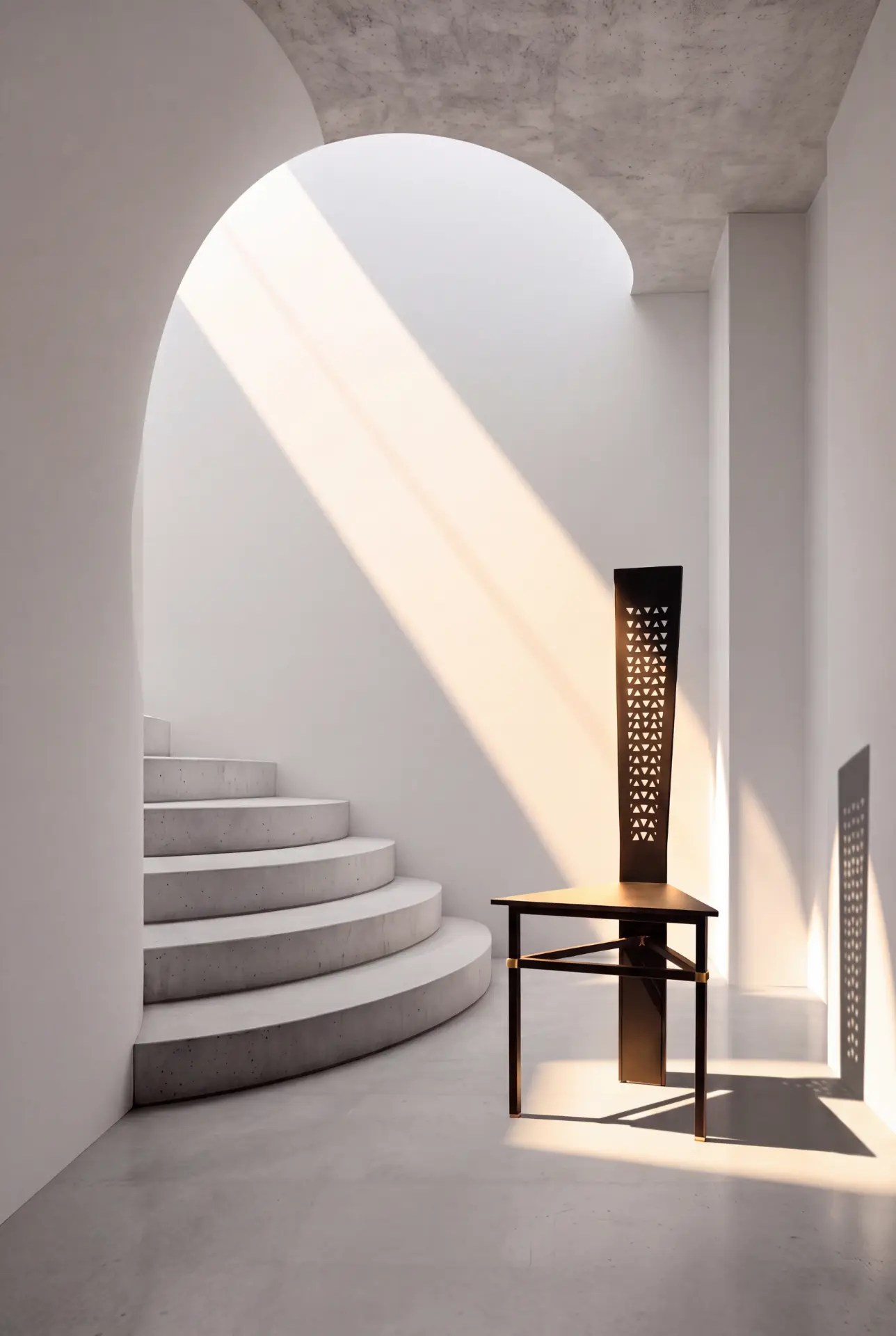 Corner Chair in an interior setting